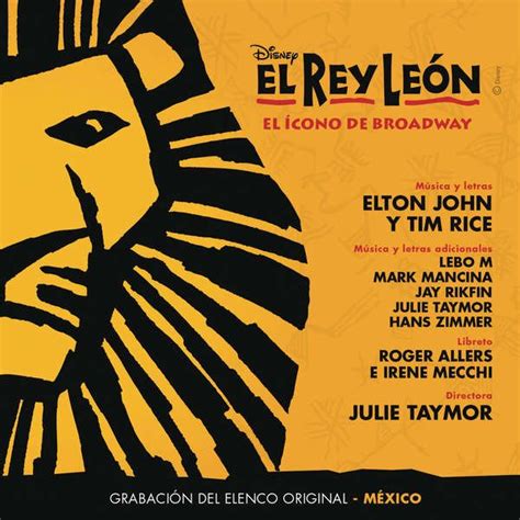 the lion and the lamb poster for el revelon's broadway musical show