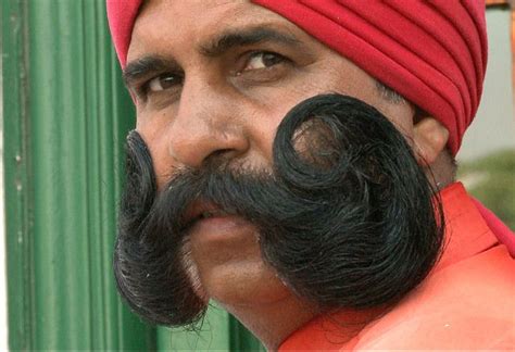 Indian Moustache Styles