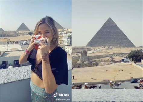 TikToker reveals 'unreal' travel hack for visiting Egypt's Great Pyramids: 'There’s a KFC with ...