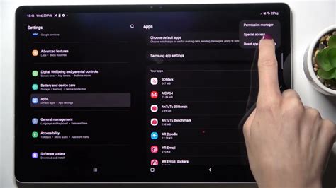 How To Reset App Preferences On Samsung Galaxy Tab S8 Restore App