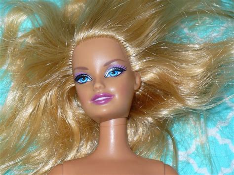 Mattel Barbie Doll Fashionistas Glam Jointed Arms Nude Naked For Ooak Or Custom Ebay