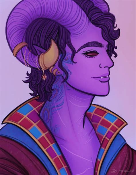 Mollymauk Tealeaf Fanart 85x11 Print Critical Role Dnd Etsy