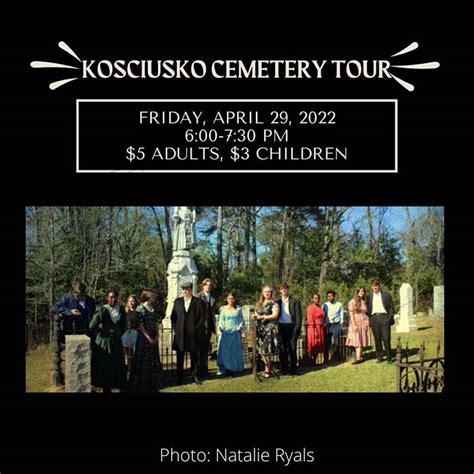 Kosciusko City Cemetery Tour