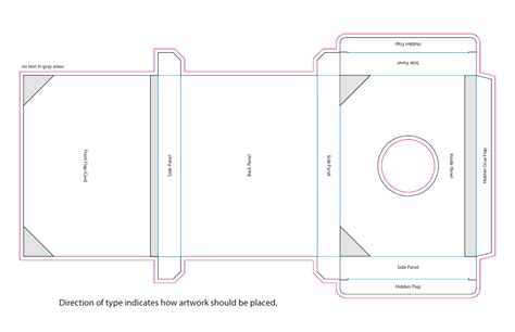 Greeting Card Box Template Download Printable PDF | Templateroller