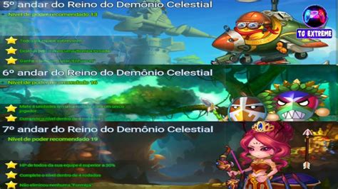 DICAS ANDAR 05 06 07 REINO DO DEMONIO NO DDTANK MOBILE YouTube