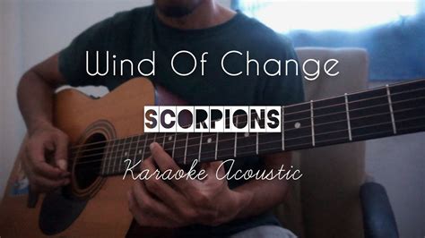 Wind Of Change Scorpions Karaoke Acoustic Lyrics Youtube