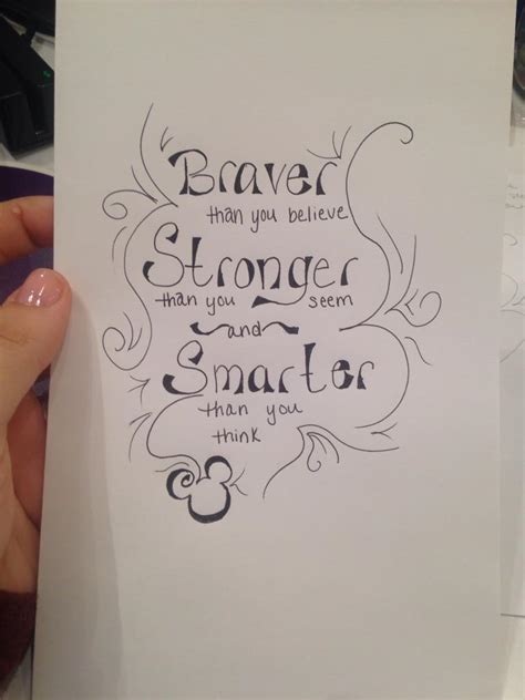 I drew up this Disney quote tattoo concept, any artists have anything ...