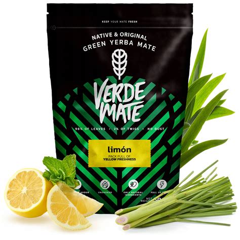 Yerba Verde Mate Green Limon Cytrynowa 0 5kg 500g 6801669743 Allegro Pl