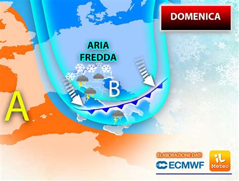 Meteo Domenica Ancora Piogge Temporali E Neve In Collina Le