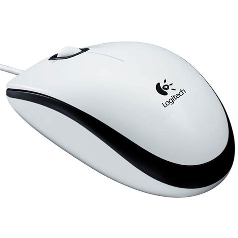 Характеристики Мышь проводная Logitech M100, белый, подробное описание ...