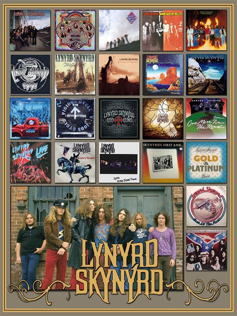 Lynyrd Skynyrd Lp Poster Etsy