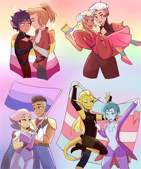 Happy Pride Princessesofpower She Ra Characters She Ra Princess