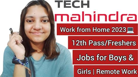 💻 Work From Home 2023 Work From Home Job Fresher Job 12th Pass