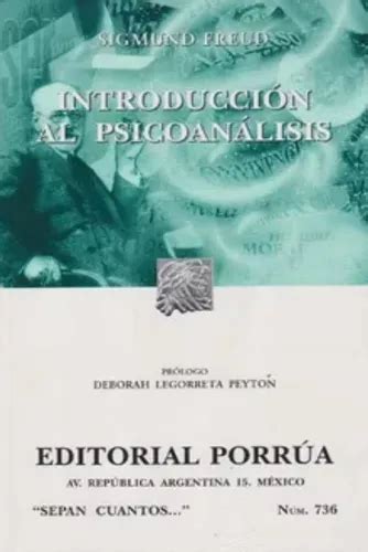 Libro Introducción Al Psicoanálisis Sigmund Freud Cuotas sin interés