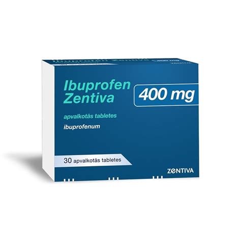 Ibuprofen Zentiva Mg Apvalkot S Tabletes N B