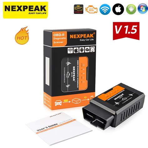 OBD2 ELM327 V1.5 Wifi Ios Adapter Scanner Voor Iphone Auto Diagnostic ...