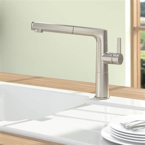 Villeroy Boch Sorano Sky Shower Kitchen Mixer Tap Pull Out Spout