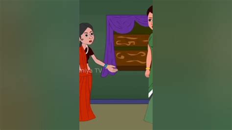 Saas Ne Bhau Se Kya Kaha🤫 Shorts Cartoon Funny Hindistories Reels