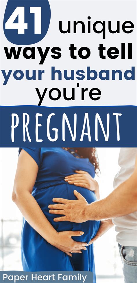 Making A Pregnancy Announcement To Your Husband? 41 Ideas!