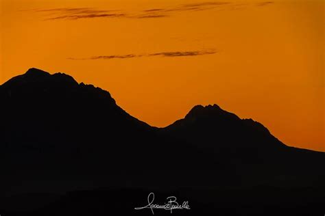 Abruzzo Il Massiccio Del Gran Sasso E Il Viso Della Bella