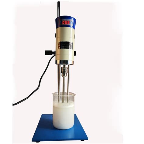 Yuchengtech Lab Shear Emulsifier Electric Emulsion Mixer High Shear