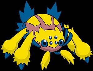 Pokemon 2596 Shiny Galvantula Pokedex: Evolution, Moves, Location, Stats