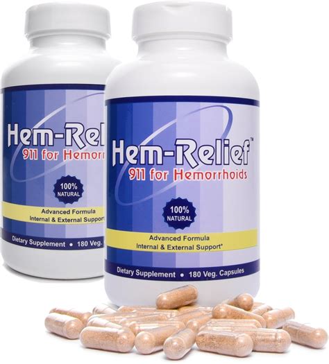 Western Herbal And Nutrition Hem Relief 911 For