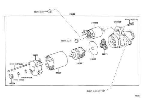 Lexus Rx Starter Solenoid Magnet Starter Motor