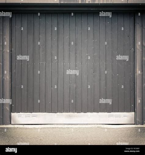 Garage Door Background Stock Photo Alamy