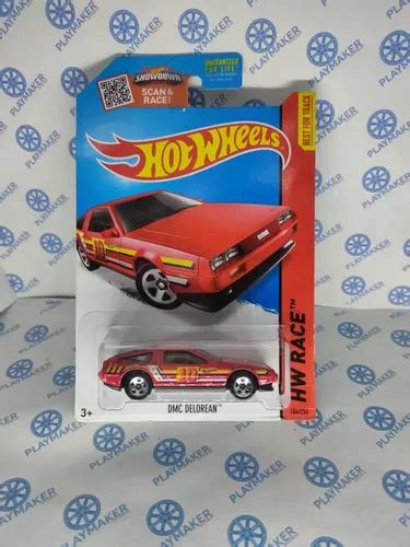 Hot Wheels Dmc Delorean Rojo Hw Race Back To The Future Mercadolibre