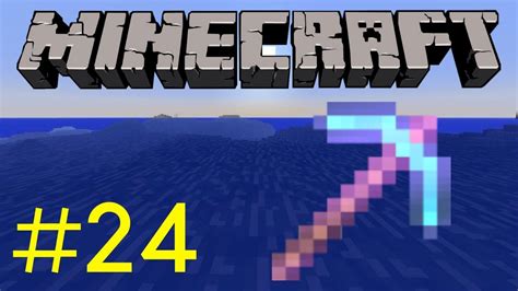 Minecraft Survival Island 24 Best Enchanted Diamond Pickaxe Youtube