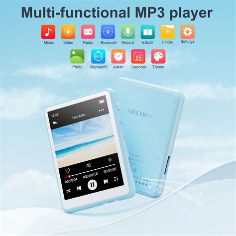 M3 64GB b MP3 Player with Bluetooth-MECHEN