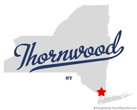 Map of Thornwood, NY, New York