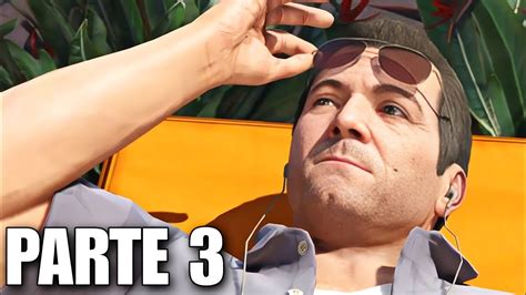 Grand Theft Auto V Parte 3 Español Latino Campaña Walkthrough Juego