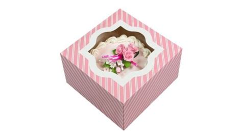 Custom Pink Bakery Packaging Wholesale Boxes