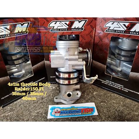 4s1m Throttle Body Raider150 Fi 36mm 38mm 40mm Shopee Philippines