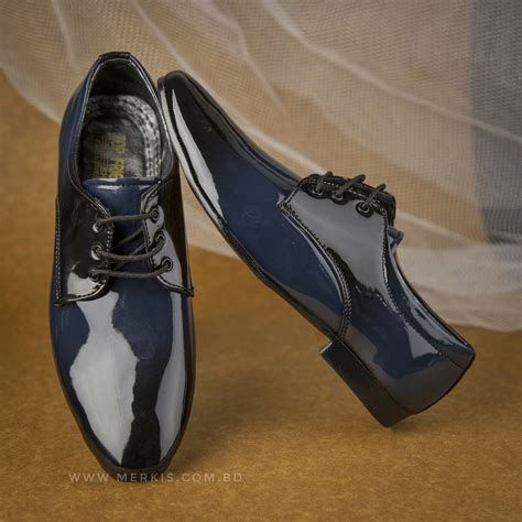 Good quality blue formal shoes for boys at a reasonable price bd