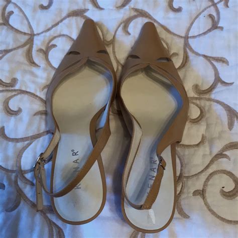 Kenar Kitten Heel With Laser Cut Nude Tan 8m Gem