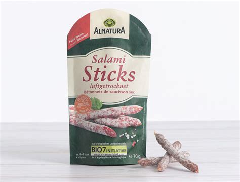 Bio Salami Sticks G Von Alnatura Schnell Liefern Lassen