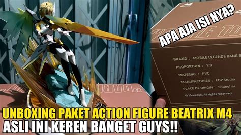 UNBOXING PAKET ACTION FIGURE BEATRIX PRIME M4 DARI MOONTON ASLI INI