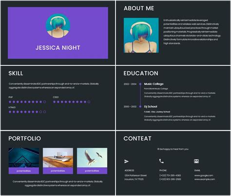 Self Introduction Powerpoint Templates