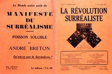 Manifiesto Del Surrealismo 1924 Tecnne Arquitectura Y Contextos