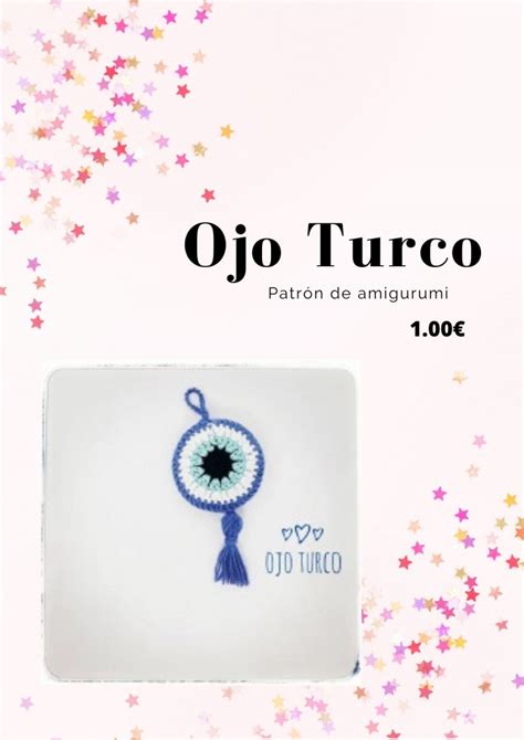 Patrón Ojo Turco Cositas Eva