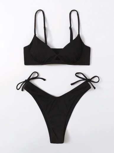 Underwire High Cut Bikini Swimsuit