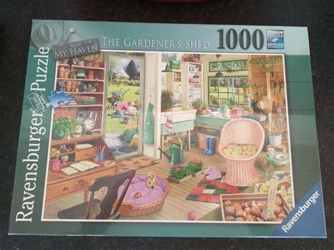 Ravensburger My Haven No The Garden Shed Jigsaw Puzzle Pc