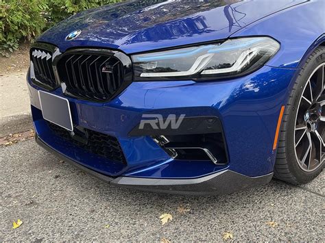 Rw Carbon Bmw M Lci F Carbon Fiber Front Lip Spoiler