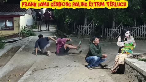 Prank Hantu Jamu Gendong Paling Extrim Lucu Paling Ngakak New