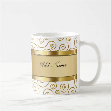 Classy Monogram Coffee Mug Design Zazzle