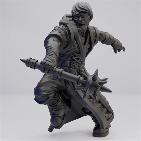 Hot Goblin 山賊G ミニチュア ホットゴブリン 盗賊 モーニングスター TRPG