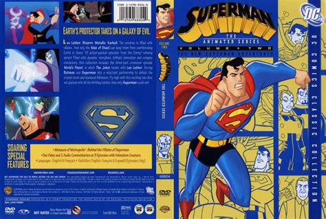 Superman The Animated Series Volume Tv Dvd Scanned Covers